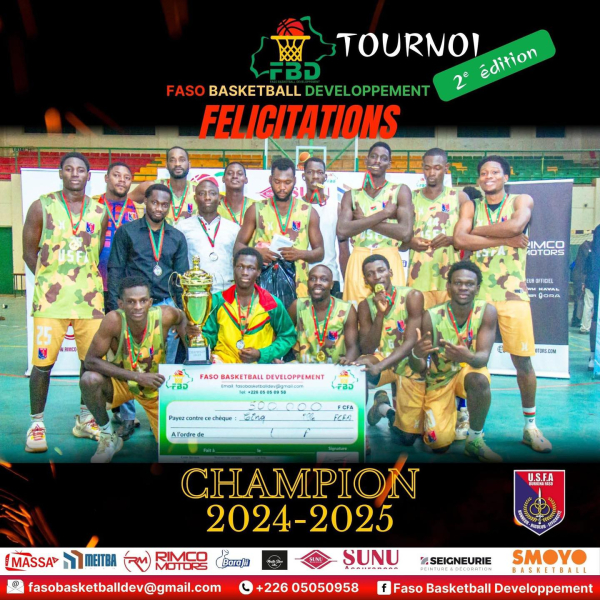 FASO Basketball D&eacute;veloppement &ndash; 2e &Eacute;dition (4 octobre au 22 novembre 2025)