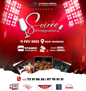 SOIREE D'INTEGRATION 2023