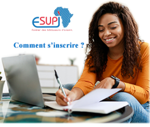 Comment s'inscrire en ligne &agrave; l'ESUP-J ?