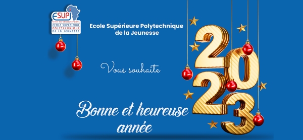 L'ESUP JEUNESSE VOUS SOUHAITE UNE BONNE ANNEE 2023