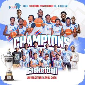 ESUP JEUNESSE SACR&Eacute;E CHAMPIONNE NATIONALE DE BASKET-BALL !